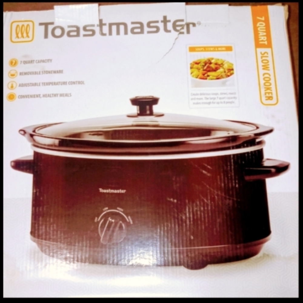 NWT Toastmaster 7 qt Crockpot cooker